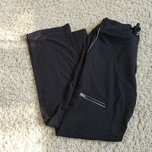 BLACK SCRUB PANTS